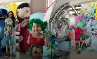 En Casa Valentina, Ana Victoria celebró un cumpleaños mágico junto a Lilo y Stitch