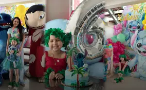 En Casa Valentina, Ana Victoria celebró un cumpleaños mágico junto a Lilo y Stitch