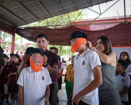 Estudiantes de la ETI 80 promueven la inclusión y el respeto a la discapacidad en Culiacán