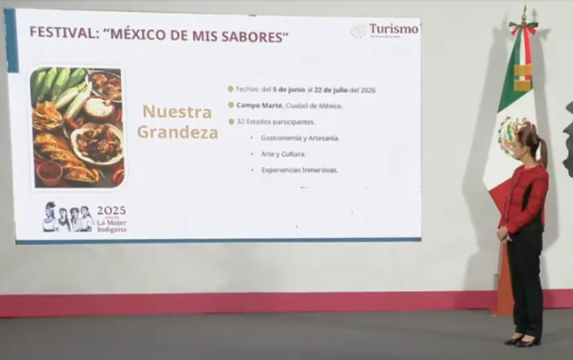 Datos del Festival México de mis Sabores en CDMX. Foto: cortesía.
