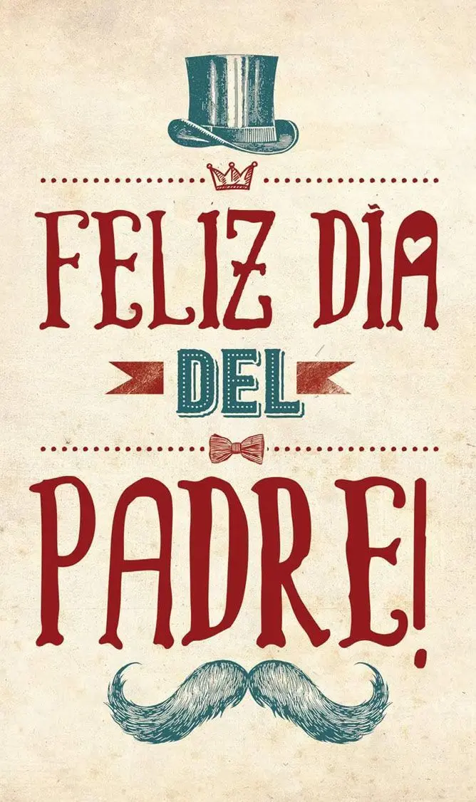imagen recuadro Frases para papá para compartir en el Día del Padre 2025