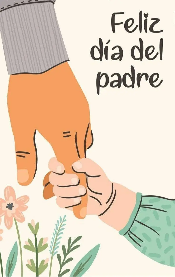 imagen recuadro Frases para papá para compartir en el Día del Padre 2025