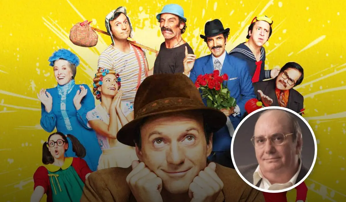 Enrique Segoviano en la nueva bio-serie de Chespirito