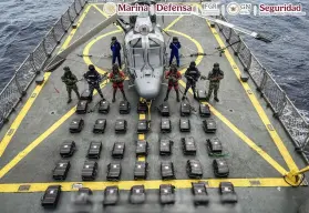 Marina asegura más de una tonelada de cocaína en las costas de Guerrero; valdría más de 263 mdp