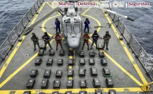 Marina asegura más de una tonelada de cocaína en las costas de Guerrero; valdría más de 263 mdp