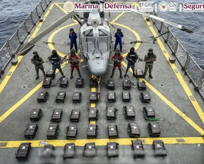 Marina asegura más de una tonelada de cocaína en las costas de Guerrero; valdría más de 263 mdp