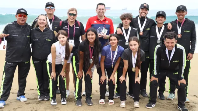 Logran una presea de oro, dos de plata y una de bronce a finalizar la actividad en la Olimpiada Nacional CONADE 2025. Foto: ISDE