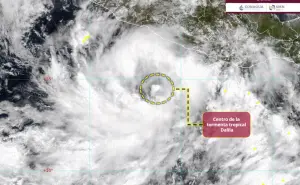 Se forma la tormenta tropical Dalila en costas de México: ¿qué estados afectará con lluvias y vientos fuertes?
