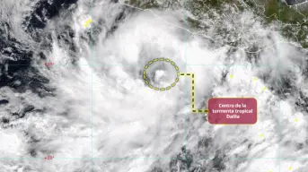 Se forma la tormenta tropical Dalila en costas de México: ¿qué estados afectará con lluvias y vientos fuertes?