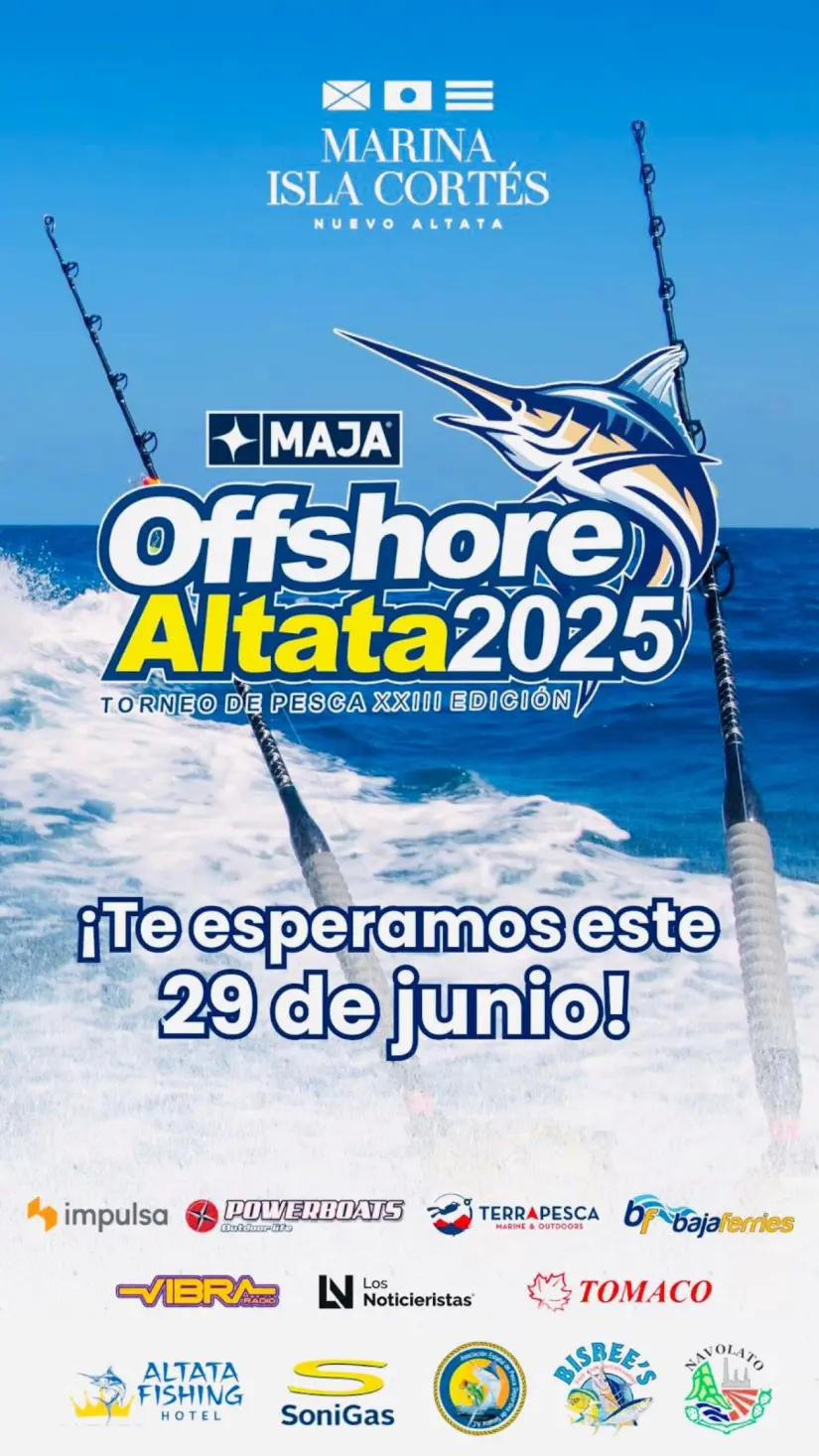 Ya viene el Torneo Offshore Altata 2025. Foto: Cortesía Ya viene el Torneo Offshore Altata 2025. Foto: Cortesía