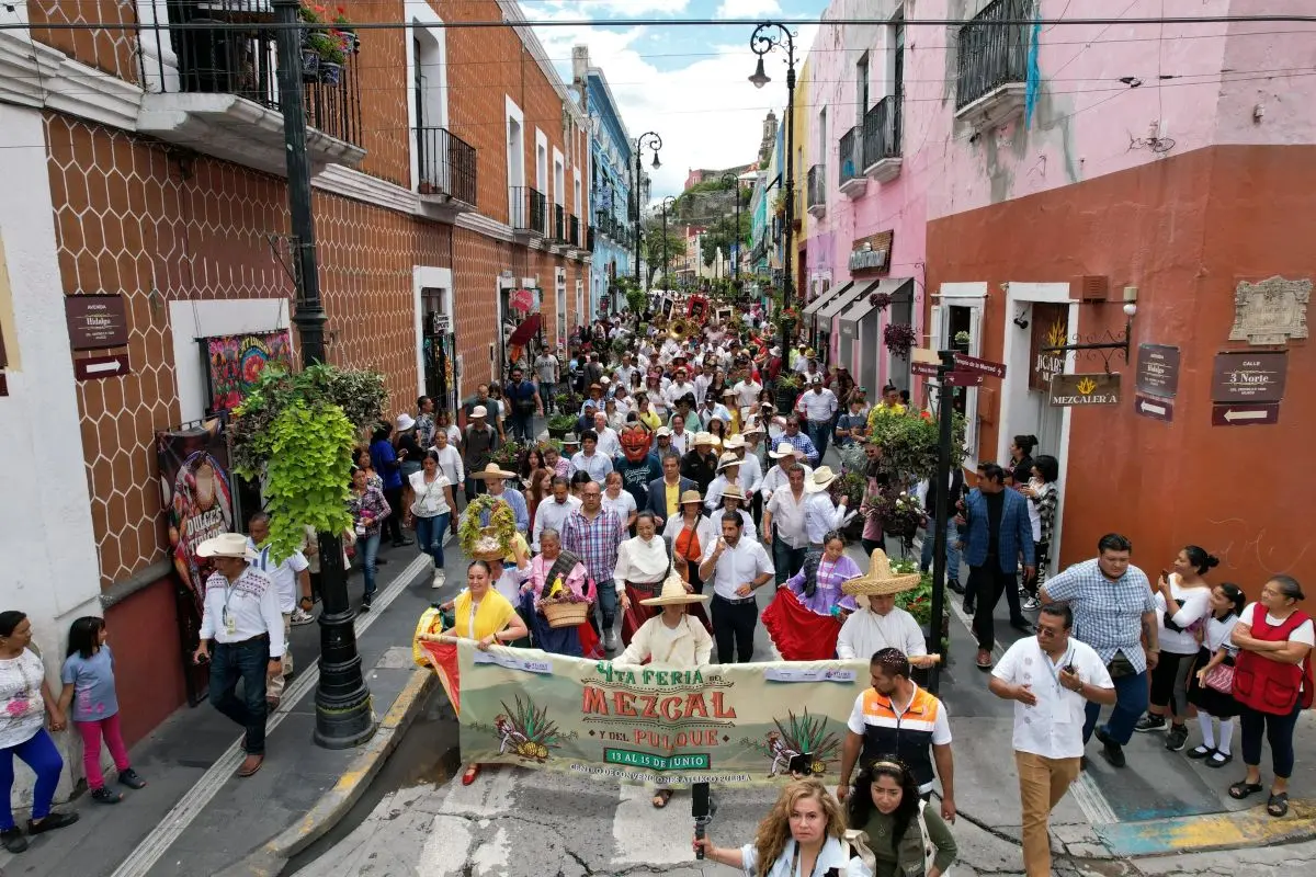 Feria del Mezcal y Pulque 2025 en Atlixco. Foto; Cortesía