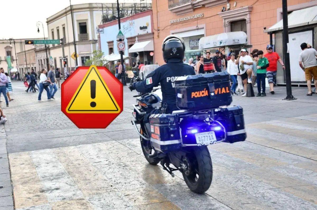 Lista de calles cerradas en Aguascalientes por la marcha LGBTTTIQ+. Foto: Cortesía