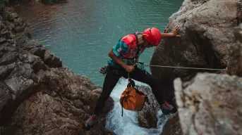 Cañón Goteras, en Nayarit; un lugar ideal para la aventura