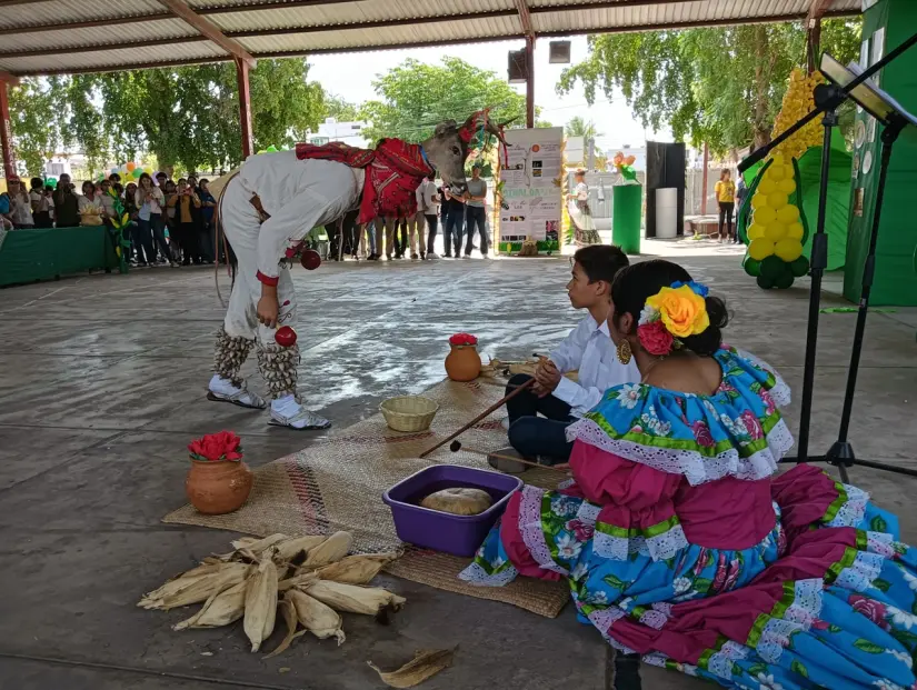 imagen recuadro La danza del Venado fue uno de los rituales que se vivieron durante la Expo gastronómica.