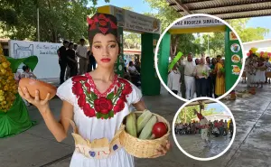 Alumnos de la Secundaria No.5 de El Palmito en Culiacán destacan la riqueza del maíz durante feria gastronómica