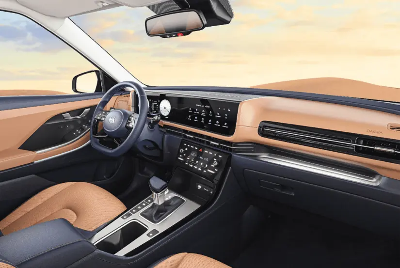 Hyundai Creta Grand 2026 El interior es cómodo y seguro. Foto: Hyundai