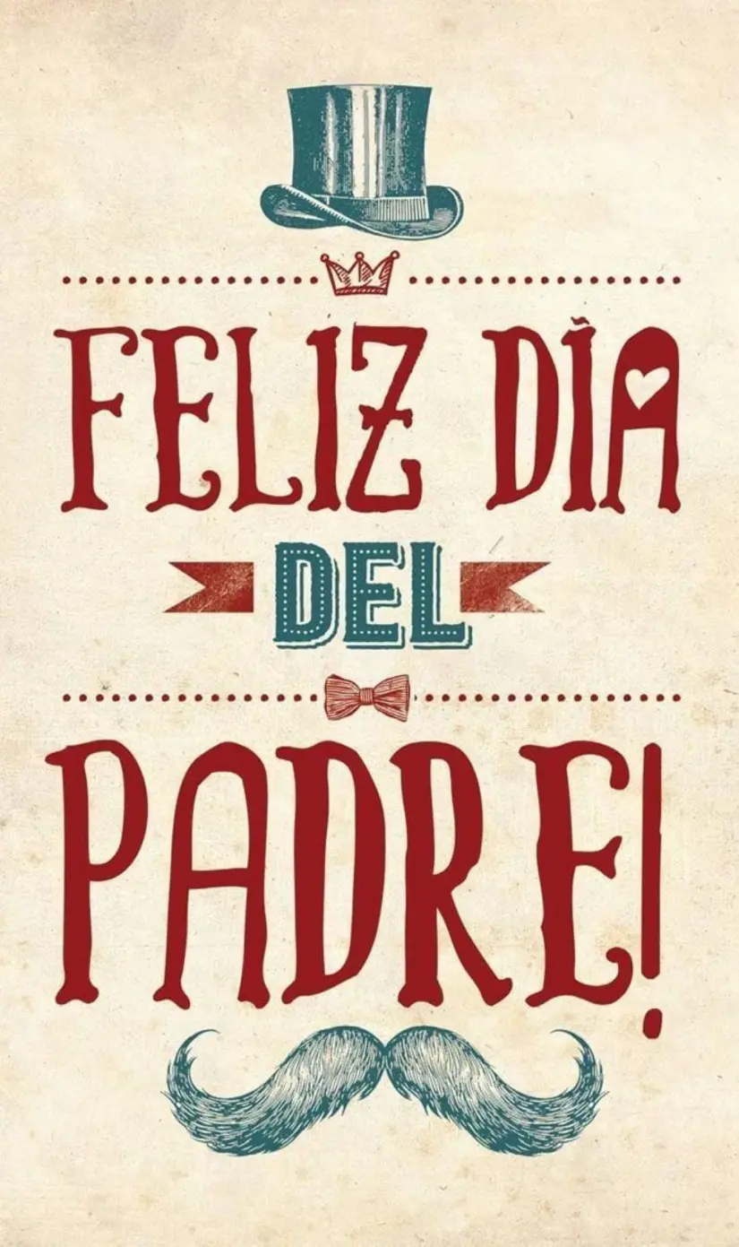 Feliz Día del Padre. Foto: Pinterest Feliz Día del Padre. Foto: Pinterest