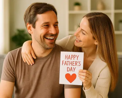 50 frases para mi esposo en el Día del Padre