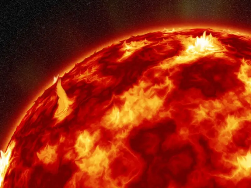 Tormenta solar 14 de junio 2025 Es posible que más eventos como este se repitan hasta que pase el punto máximo del ciclo solar. Foto: NASA
