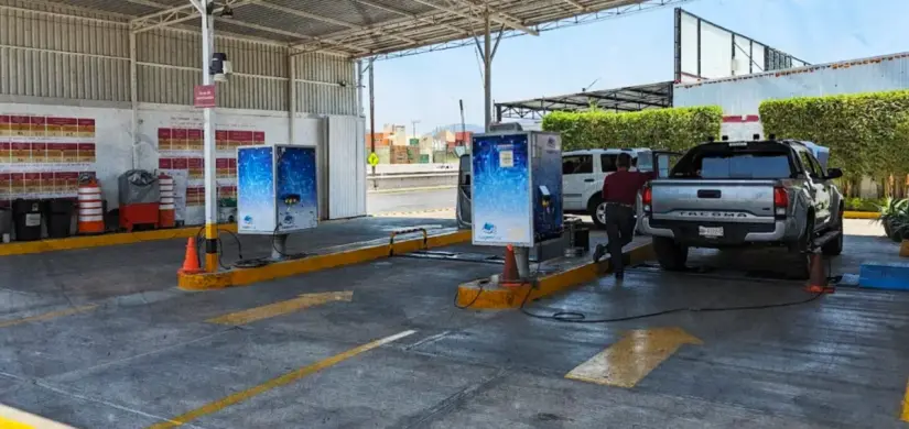 Verificación vehicular en Hidalgo. Foto: Cortesía Verificación vehicular en Hidalgo. Foto: Cortesía