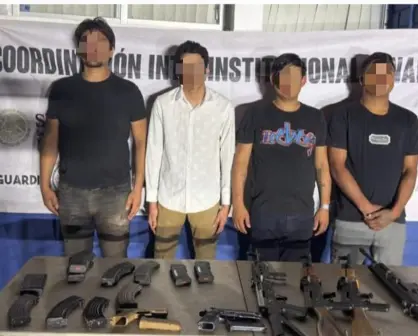 Frustran posible ataque en Culiacán: detienen a hombres armados con fusiles y pistolas