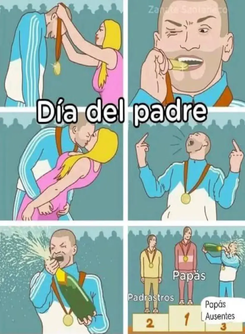 Memes por el Día del Padre 2025 imagen recuadro