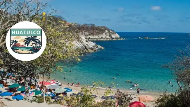 Conoce las rutas para llegar a la playa El Arrocito en Huatulco, Oaxaca. Foto: cortesía