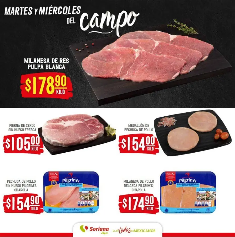 Consiente tu bolsillo con las ofertas y promociones en este Martes y Miércoles del Campo en Soriana. Foto: Cortesía. Consiente tu bolsillo con las ofertas y promociones en este Martes y Miércoles del Campo en Soriana. Foto: Cortesía.