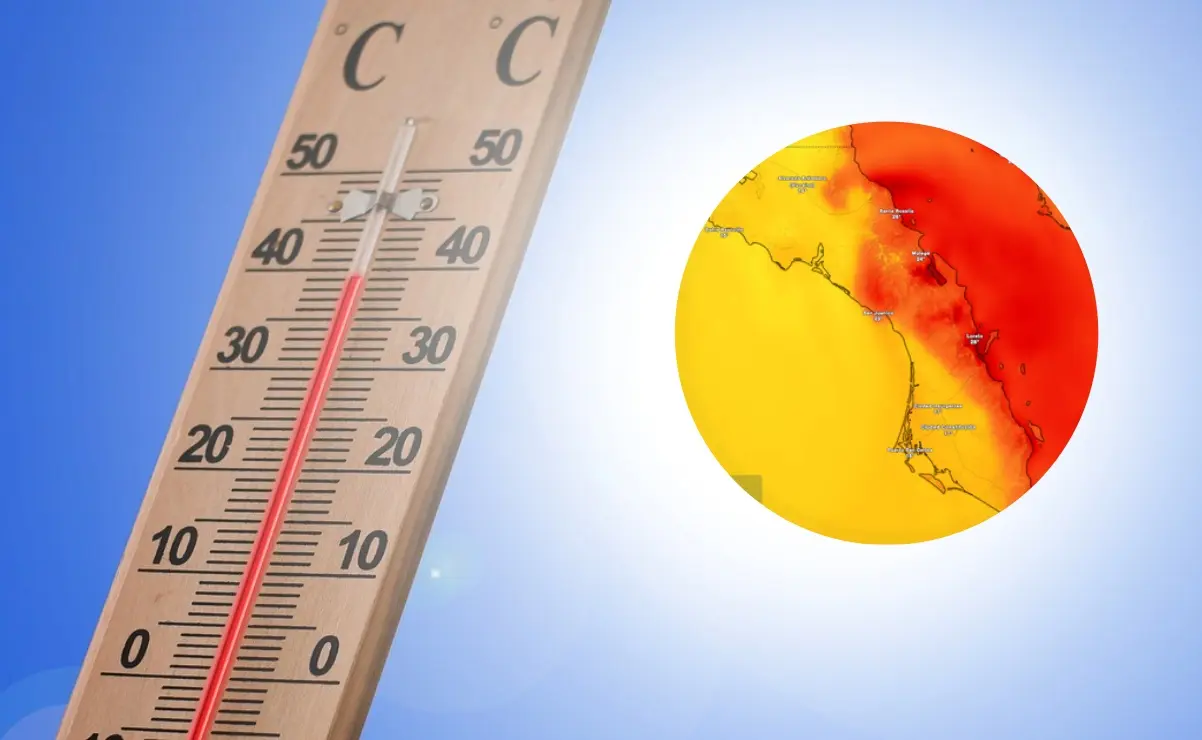 Durante la canícula se registran temperaturas por encima de los 45 grados.