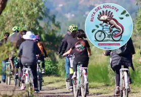 Participa en la "Ruta del Ajolote", un recorrido biocultural en bicicleta