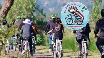 Participa en la “Ruta del Ajolote”, un recorrido biocultural en bicicleta