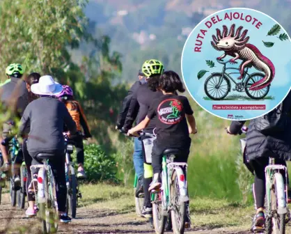 Participa en la "Ruta del Ajolote", un recorrido biocultural en bicicleta