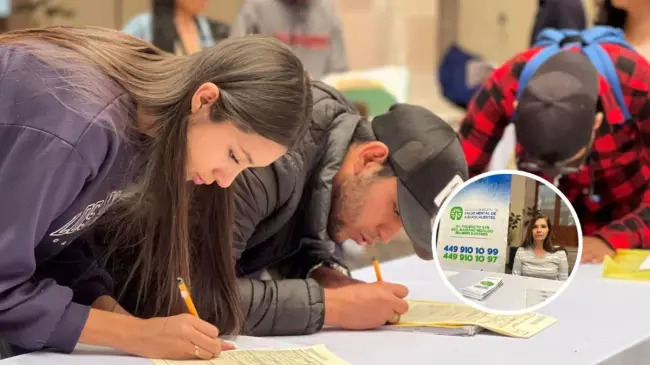 Los detalles de la Feria de Empleo de Aguascalientes. Foto: Cortesía
