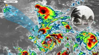 Oaxaca en alerta. Los 22 municipios que afectará la tormenta Erick y toma acciones preventivas