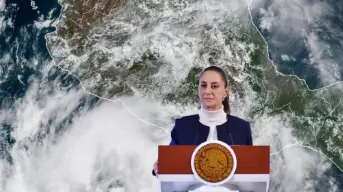 Tormenta tropical Erick podría subir a huracán categoría 2; Sheinbaum pide extremar precauciones