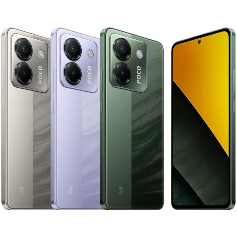 Xiaomi Poco M7 Pro con pantalla AMOLED de 6,6 pulgadas. Foto: Corrtesía