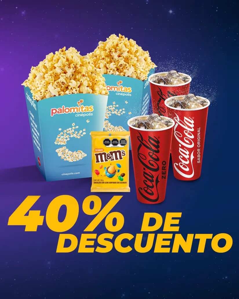 Fecha límite de las promociones de la Venta Nocturna de Cinépolis Fecha límite de las promociones de la Venta Nocturna de Cinépolis. Foto: Cortesía