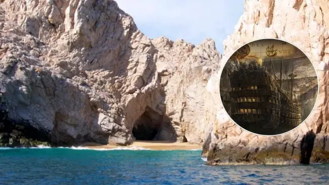 Conoce la famosa leyenda del Capitán Tormenta en Los Cabos. Foto: cortesía