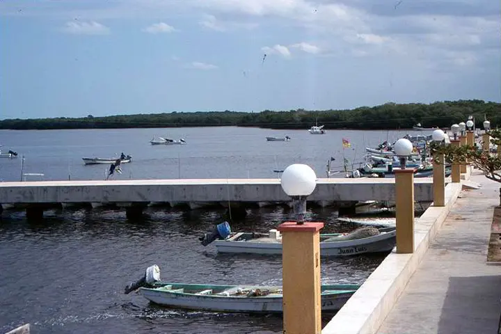 Xquinientos se encuentra cerca del puerto de San Felipe Foto: Gobierno de Yucatán