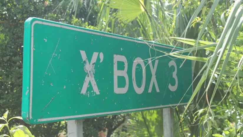 Cartel de la comunidad de X´box en Yucatán Foto: México Desconocido
