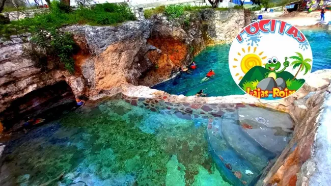 Conoce el camino para llegar al balneario Las Pocitas Lajas Rojas en Hidalgo. Foto: cortesía