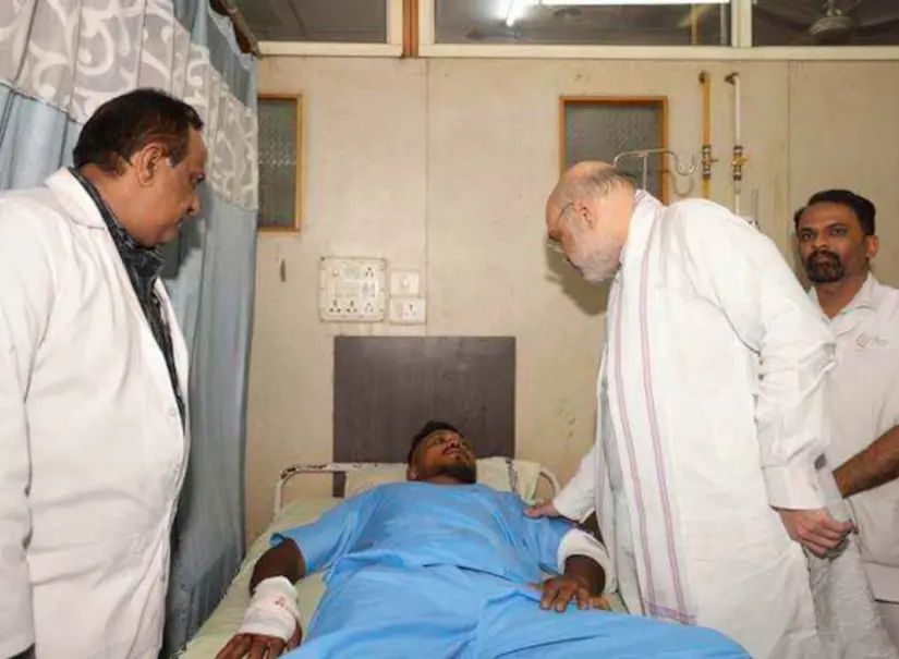 Cómo fue que sobrevivió el pasajero 11A al vuelo AI171 de Air India Ramesh recuperándose. Foto: Ministerio del Interior de la India