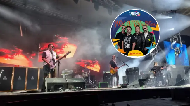 Para los amantes del rock preparense que Molotov estará presente en la Feria Nacional Durango (Fenadu) 2025. Foto: Cortesía.