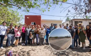 La sindicatura de Higueras de Abuya estrena puente y viviendas con motivo de obra social