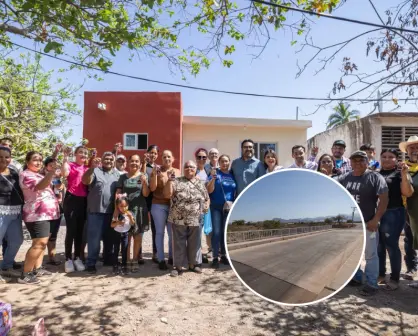 La sindicatura de Higueras de Abuya estrena puente y viviendas con motivo de obra social
