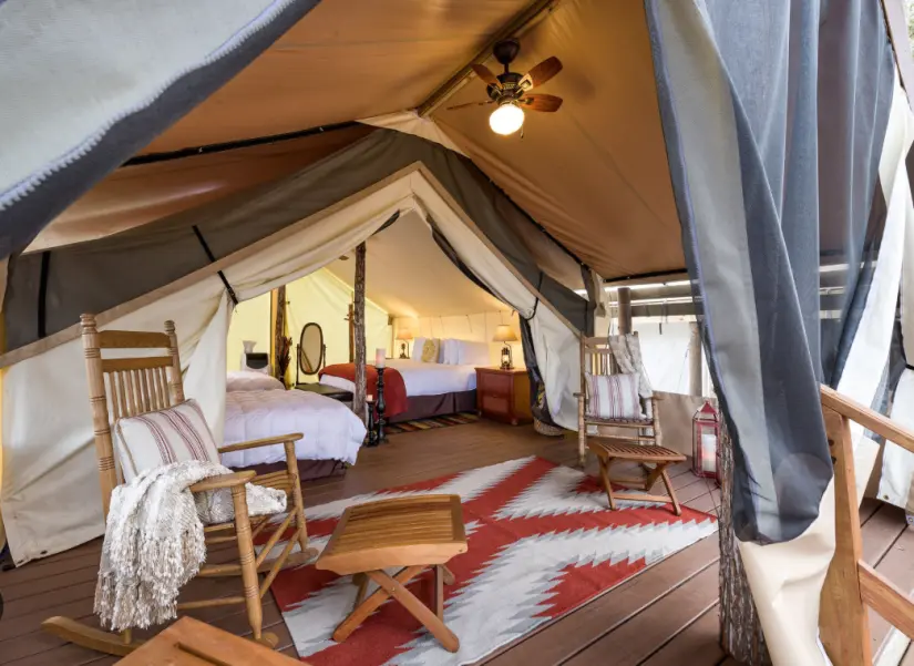 Glamping, un nuevo modelo de alojamiento para los amantes de la naturaleza y la comodidad. Foto: cortesía Glamping, un nuevo modelo de alojamiento para los amantes de la naturaleza y la comodidad. Foto: cortesía.