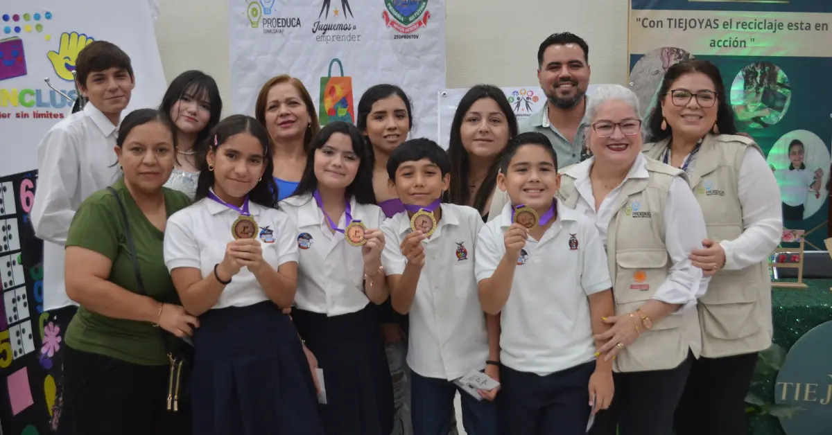 Grandes ideas con propósito: niñas y niños de Culiacán brillan en Juguemos Emprender 2025