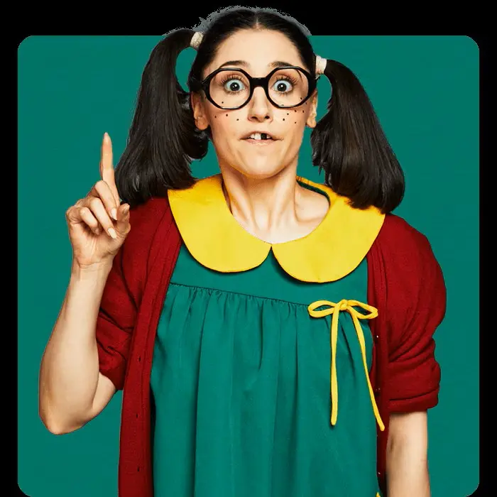 Paola Montes de Oca como María Antonieta de las Nieves. Foto: Cortesía. 