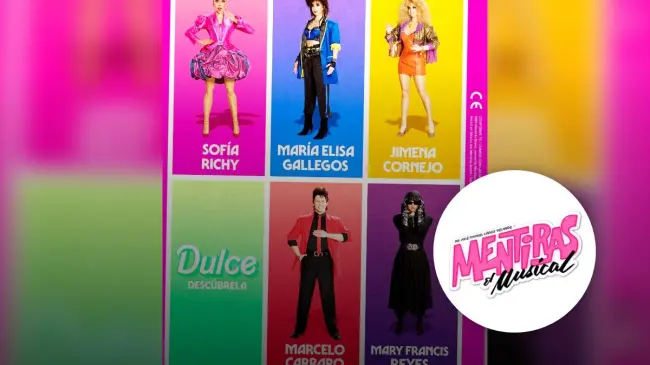 Venta de boletos y fechas de funciones de Mentiras El Musical la obra que inspiro la serie Foto: Mentiras oficial Facebook