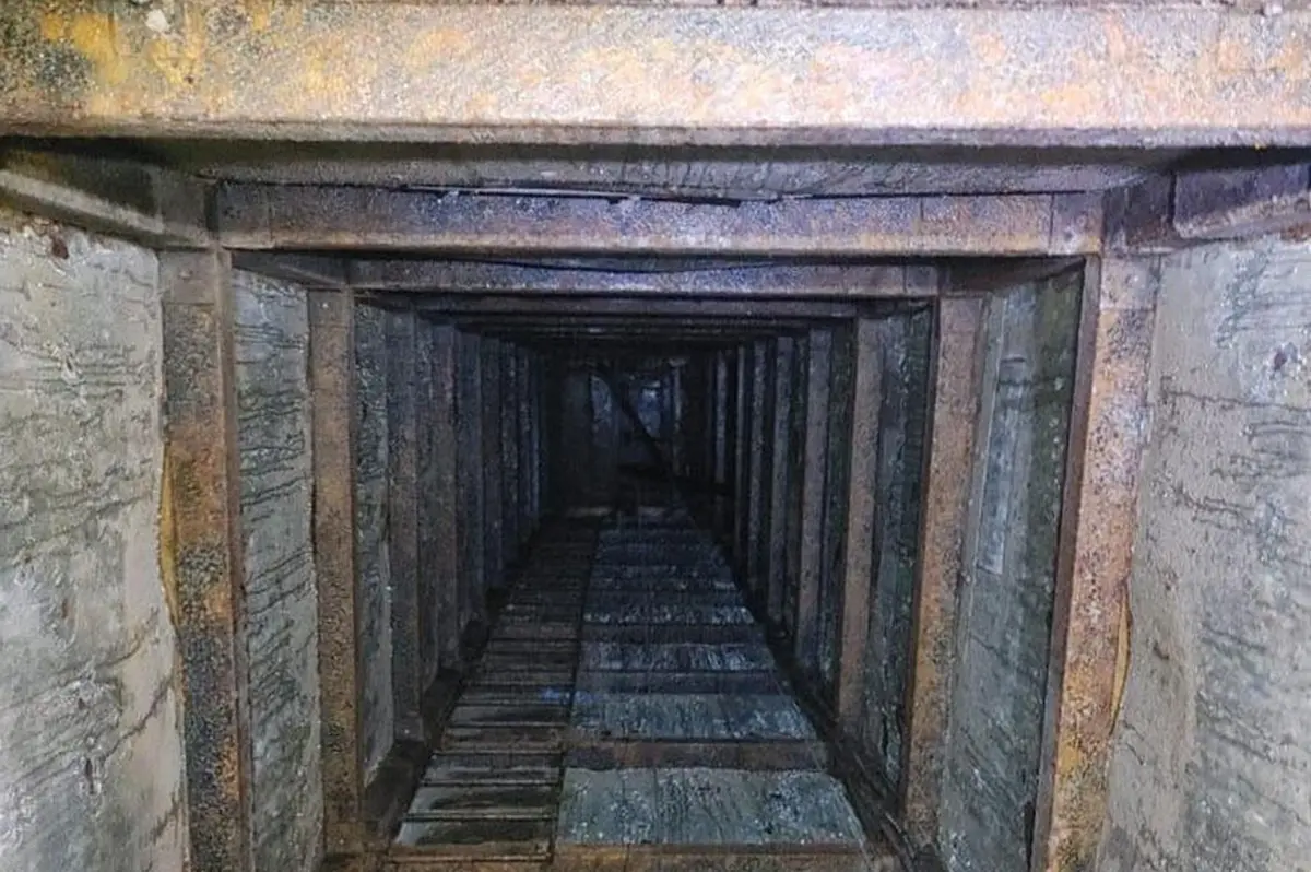 Clausuran túnel de 600 metros entre Tijuana y San Diego en megaoperativo